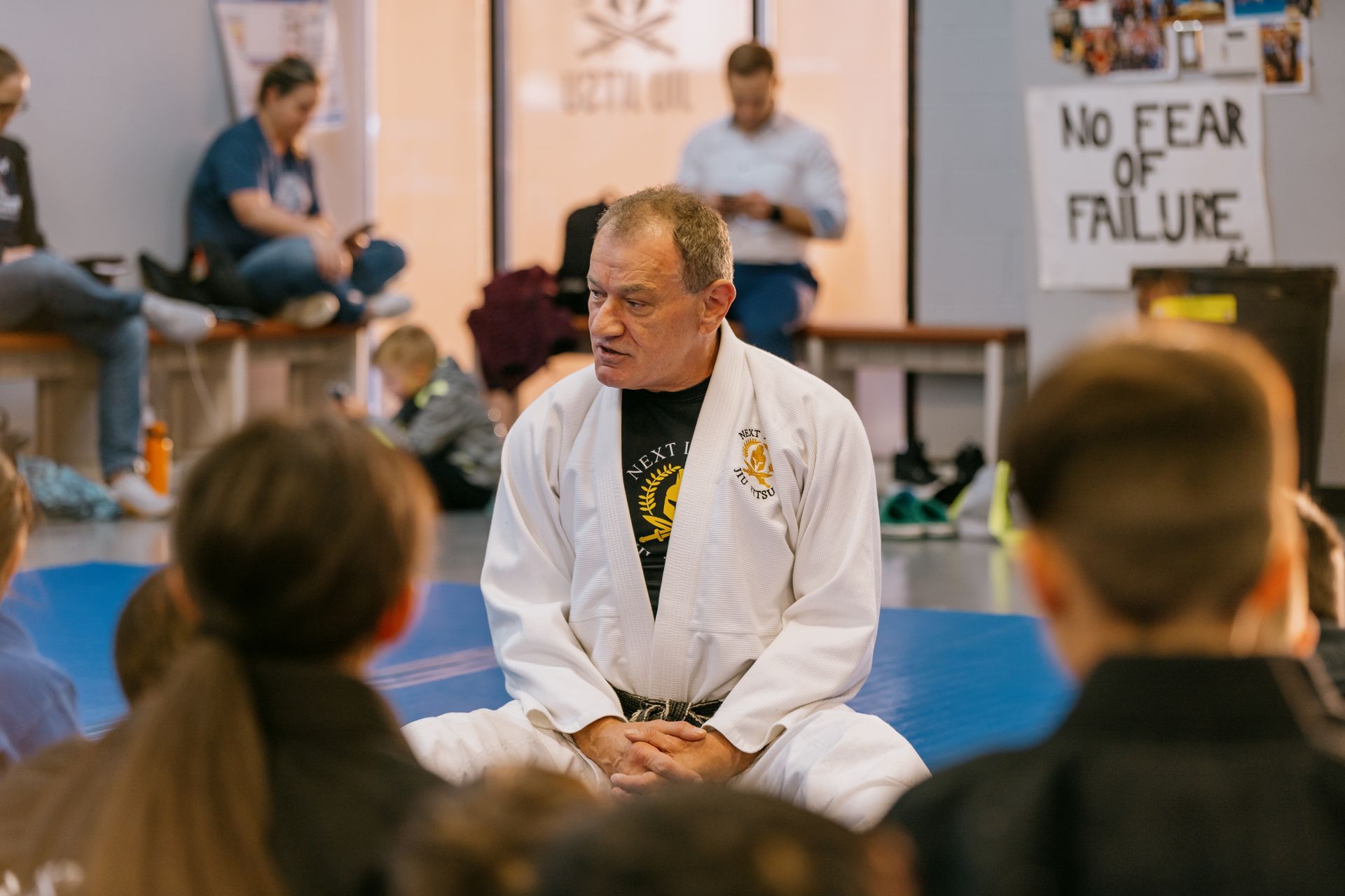 Professor Ted Stickel, head jiu jitsu instructor
